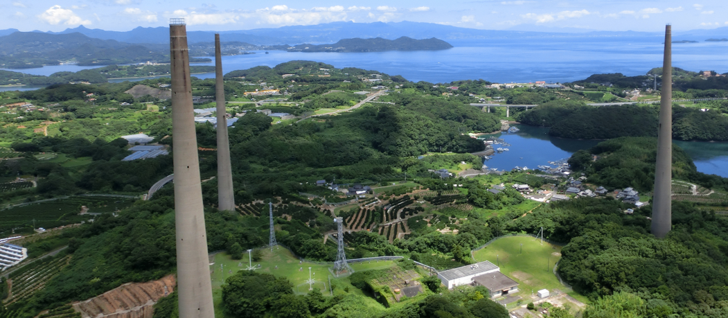 針尾送信所　針尾無線塔