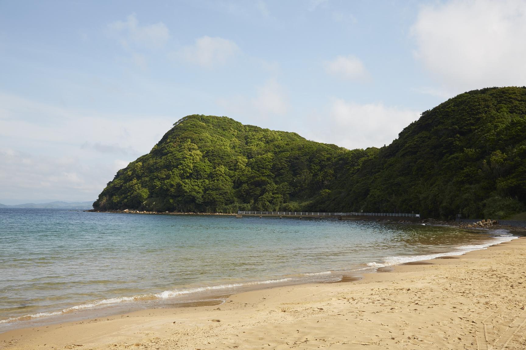 ロケ地その3．白浜海水浴場　-1