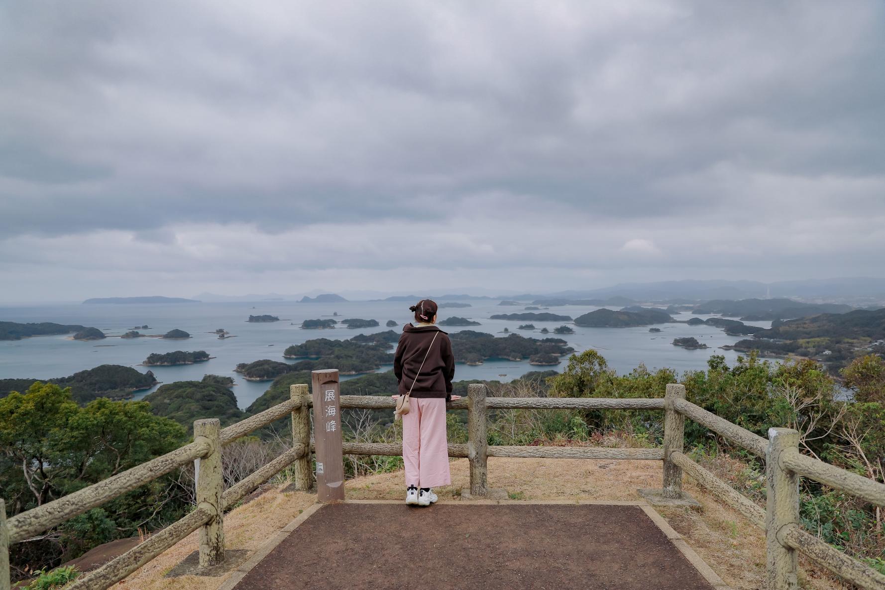 ３．＂世界で最も美しい湾＂九十九島が撮れる！　—展海峰（てんかいほう）—-0