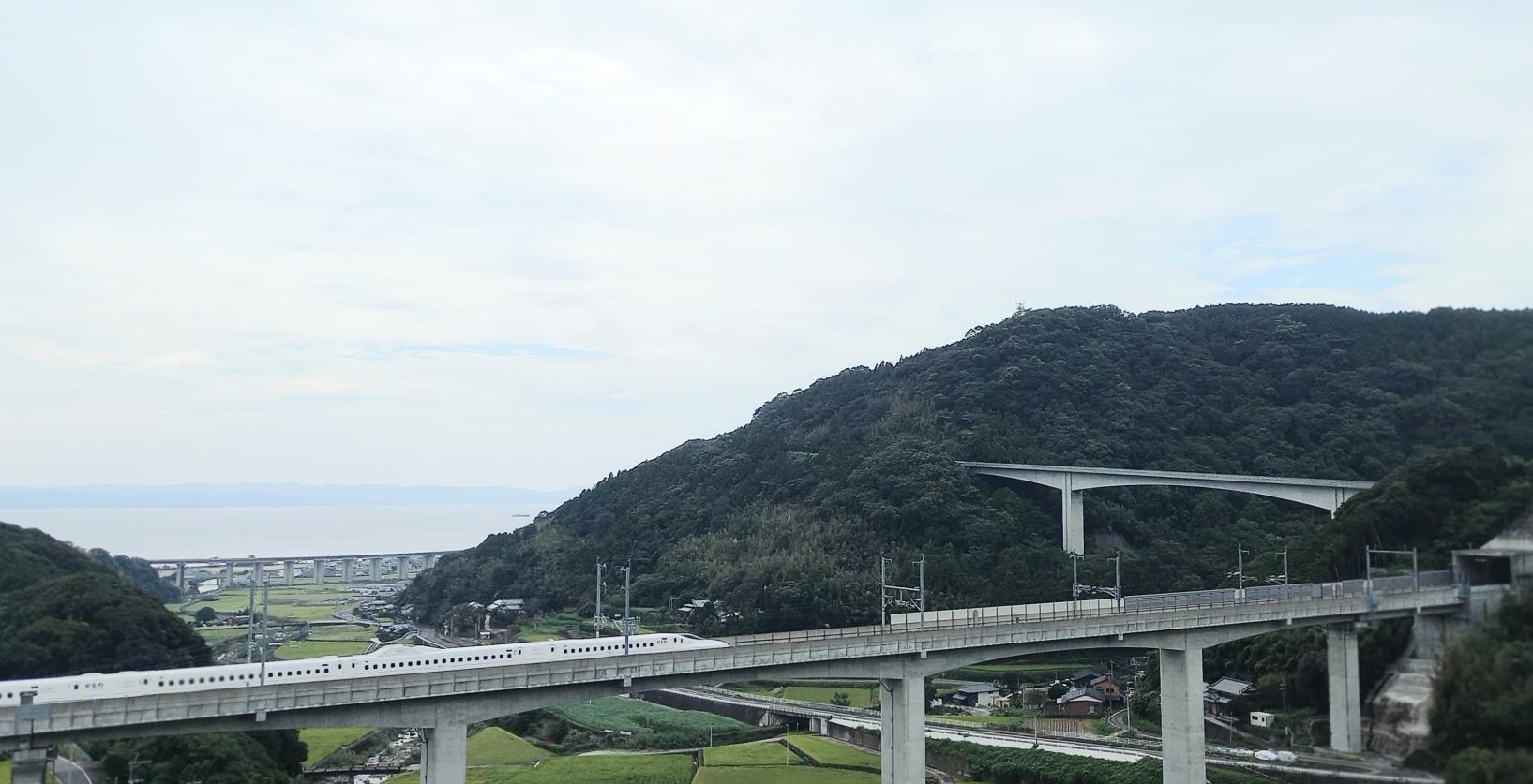 長崎空港・新幹線新大村駅から車で佐世保入りする絶景ルート-1