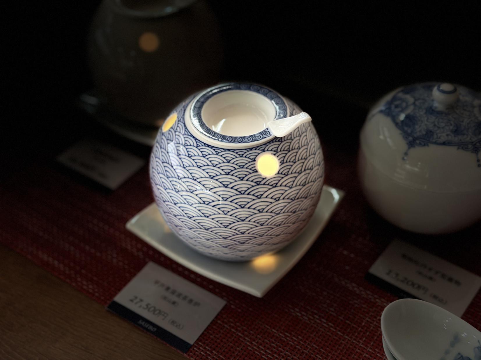 三川内焼の「茶香炉」でお茶を焚いてリラックス♪-1