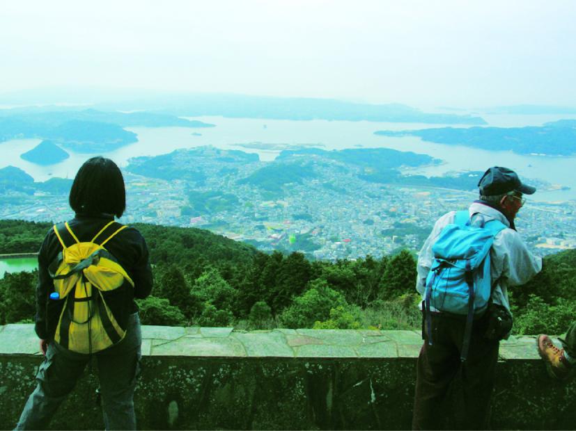 烏帽子岳登山口から隠居岳を越えて宇土越まで（させぼの歩き方：コース1）-1