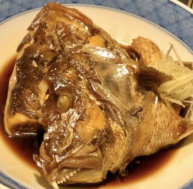 魚の甘い煮付け-1