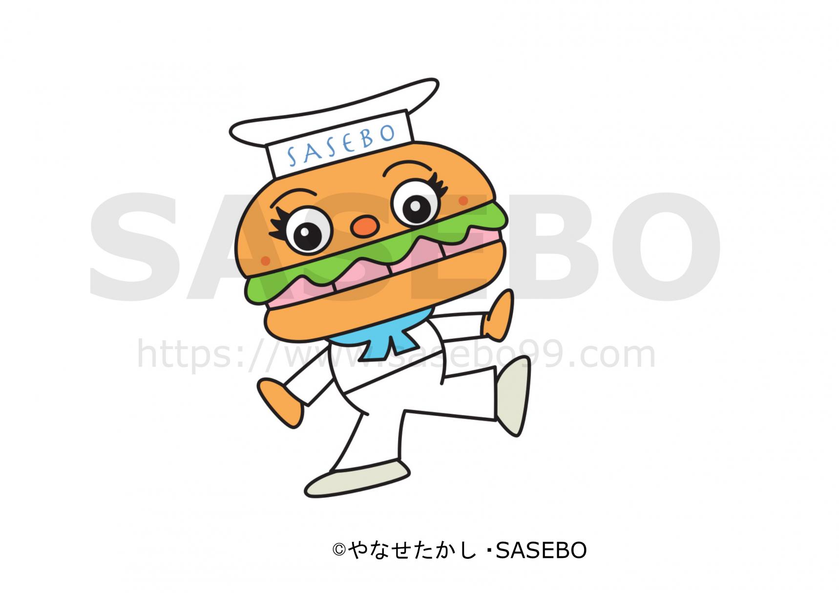 ②バーガーボーイイラスト2-1