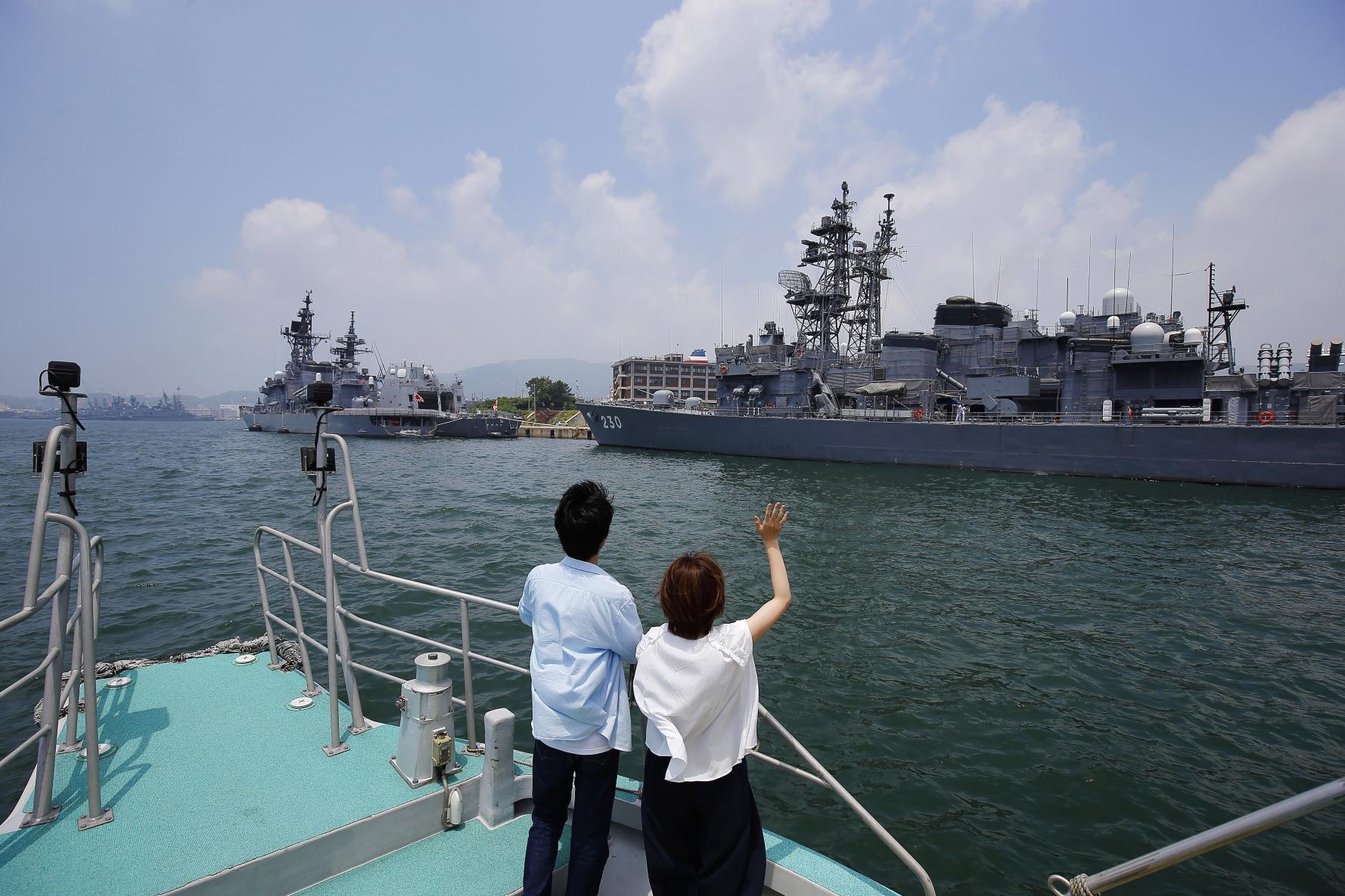 海風を感じる SASEBO軍港クルーズ-1