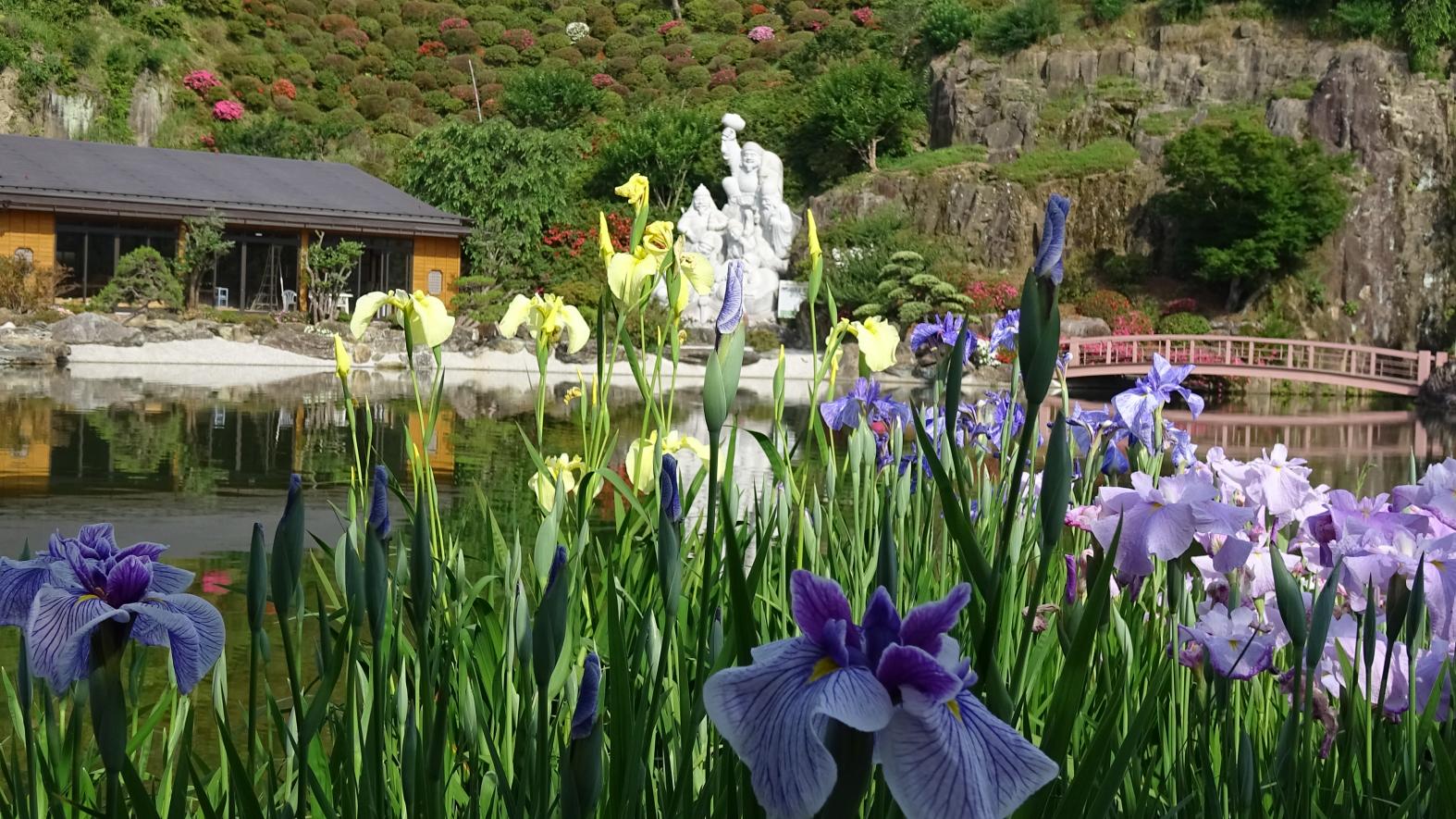 四季の花と庭園が織りなす桃源郷-2