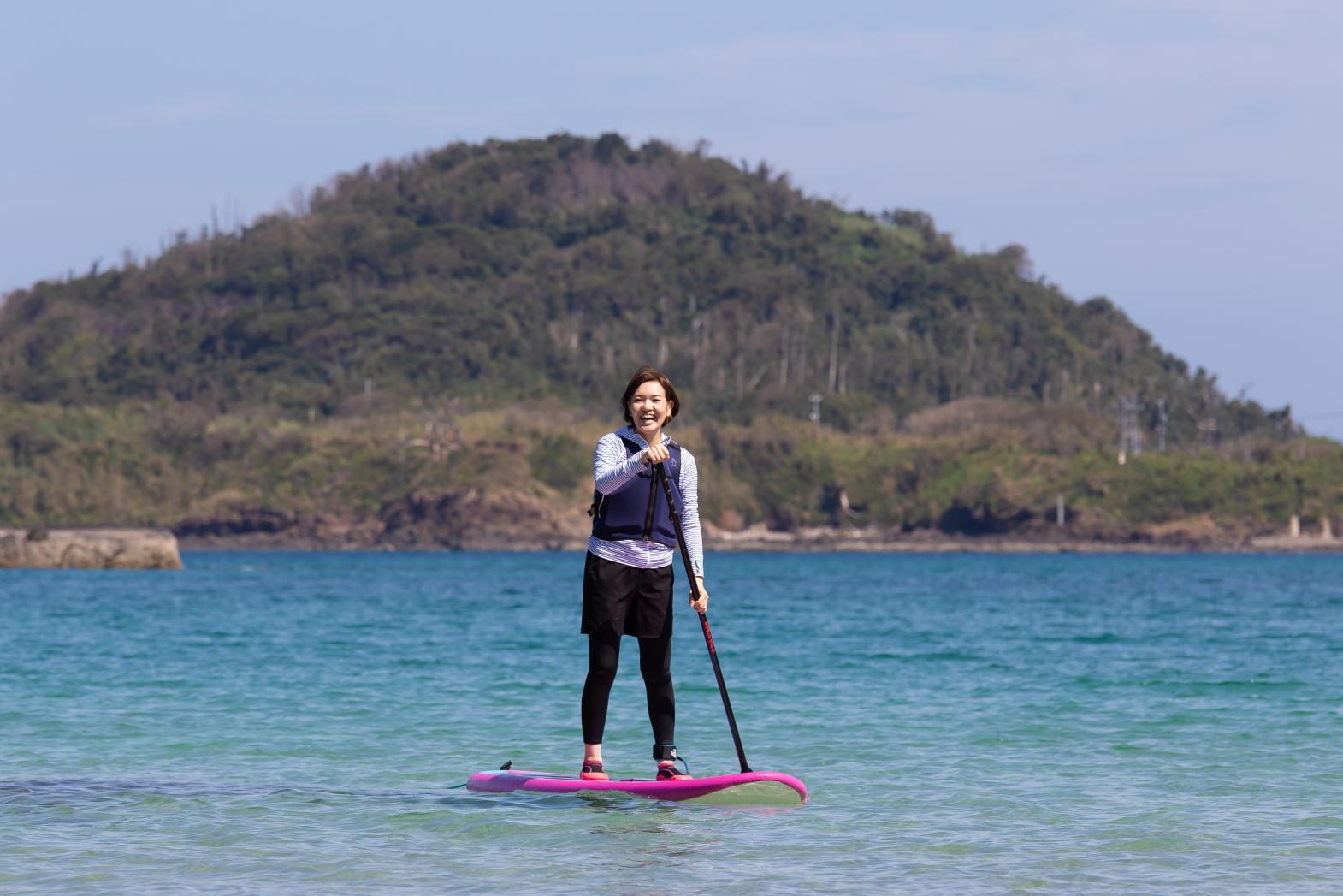 海面をスイーっと散歩する特別な感覚。初心者にもおすすめのSUP体験-0