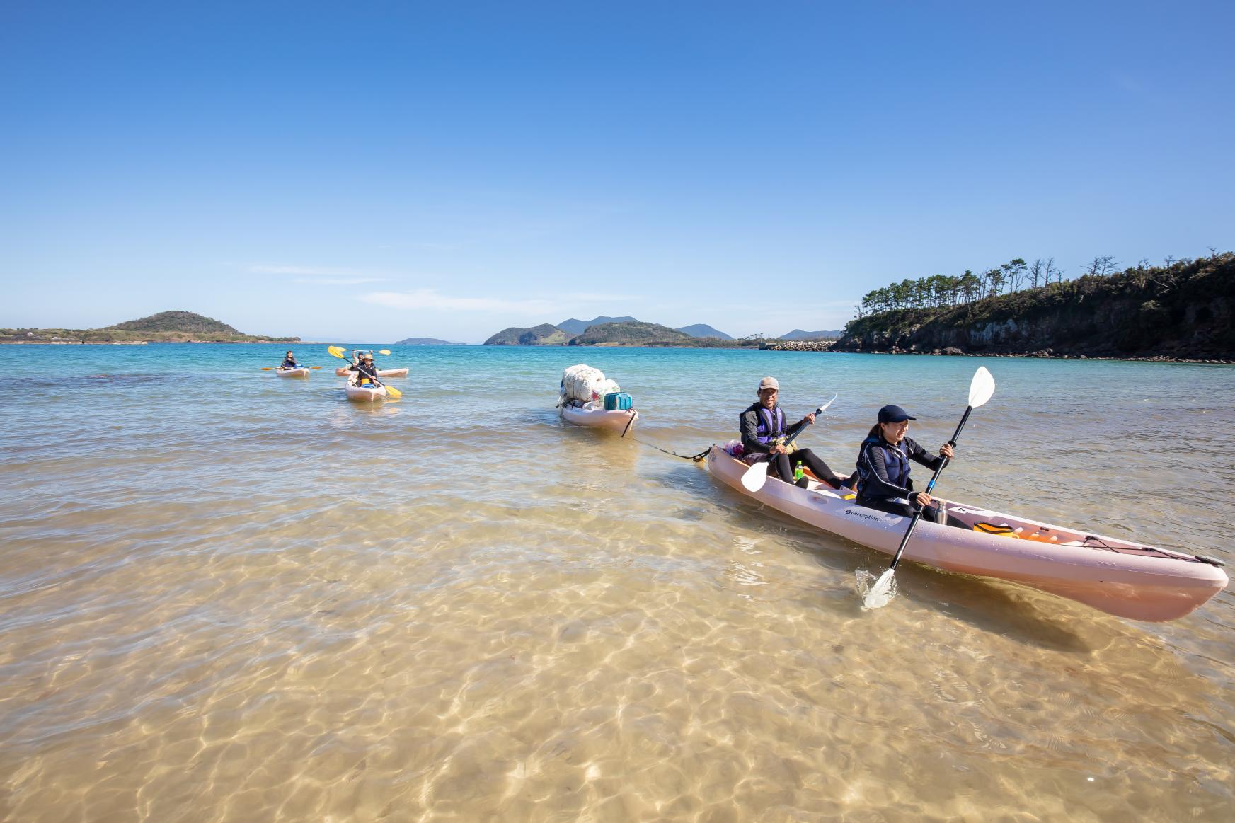 いい未来をつくる、新しい旅の形。OJIKA GREEN TRIP〜シーカヤックでビーチクリーン〜-4