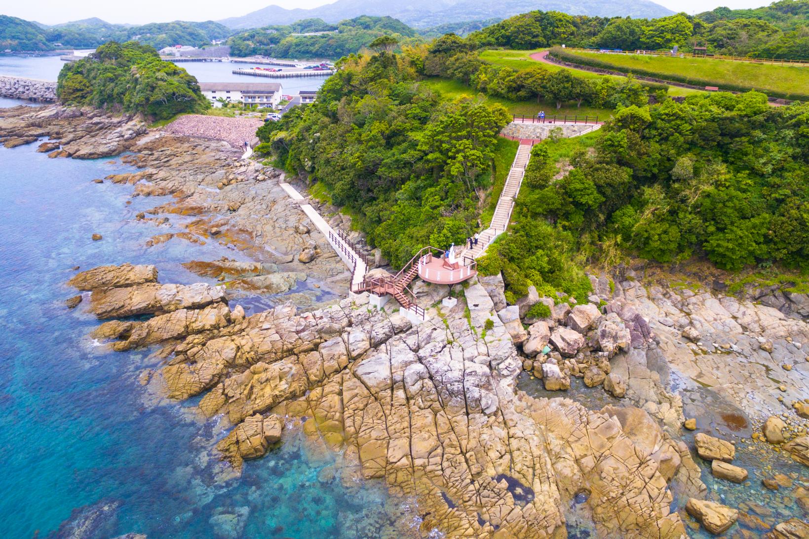 日本本土最西端から見える海の絶景-1