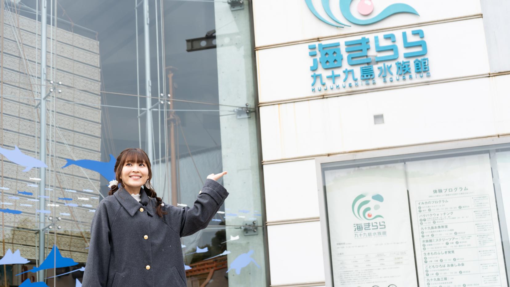 5.【九十九島水族館　海きらら】水しぶき上がるイルカのプログラムが大人気。-0
