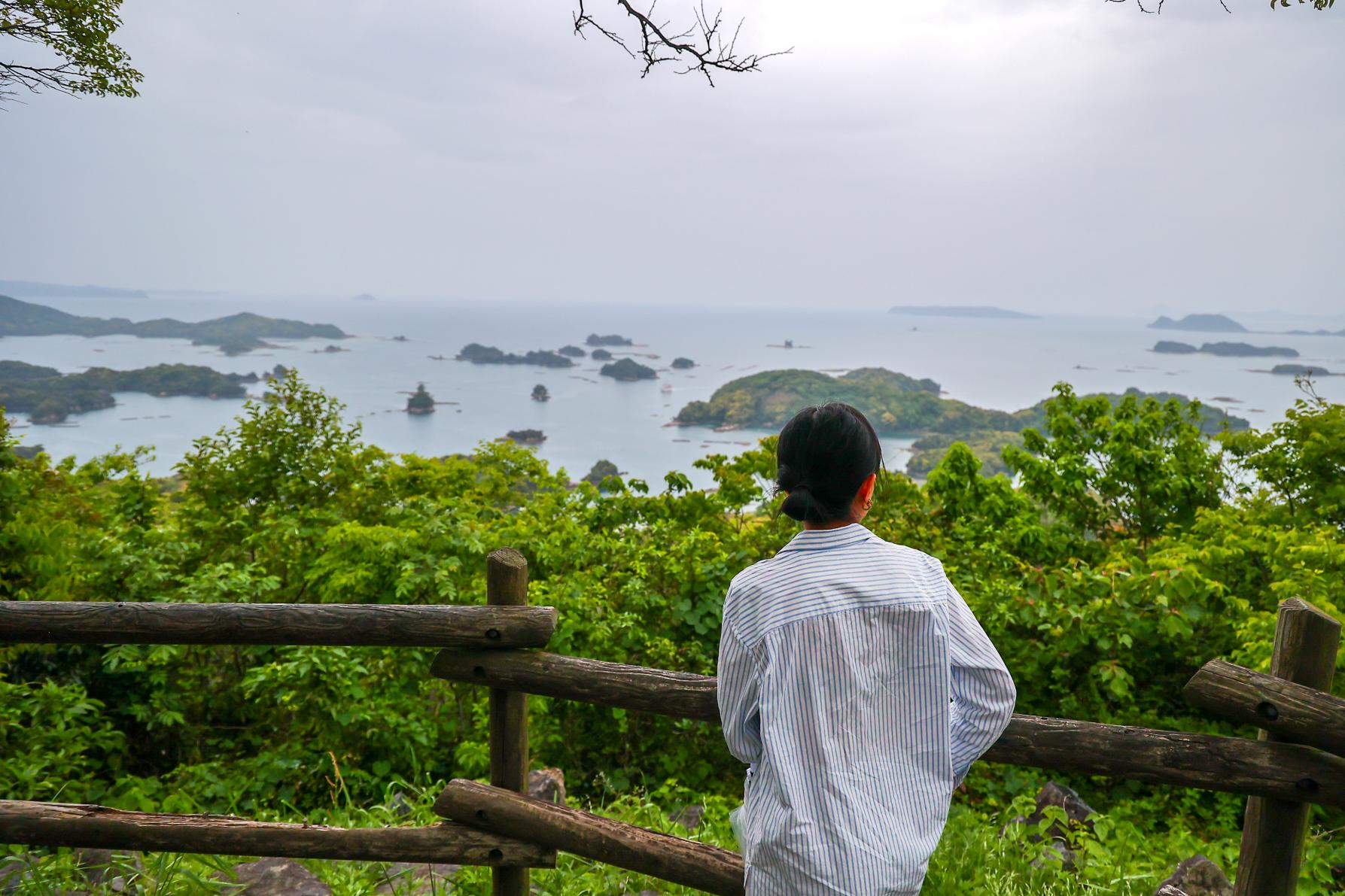 石岳展望台へ-2