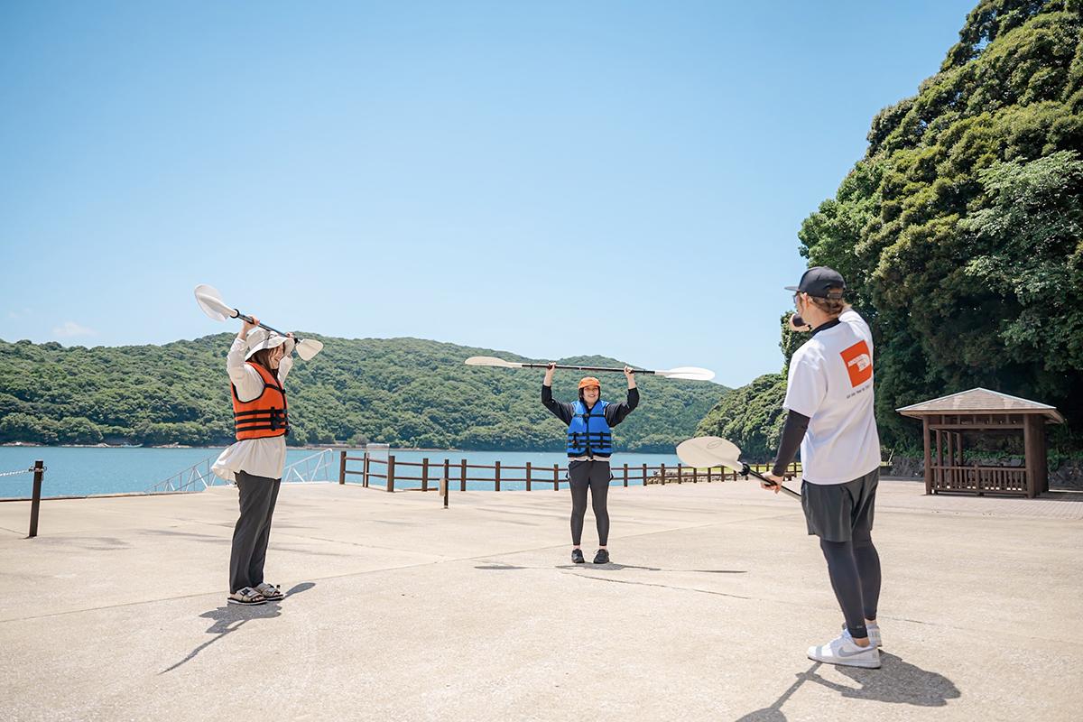はじめてでも安心♪ひろい海で心ゆくまでカヤック体験-1