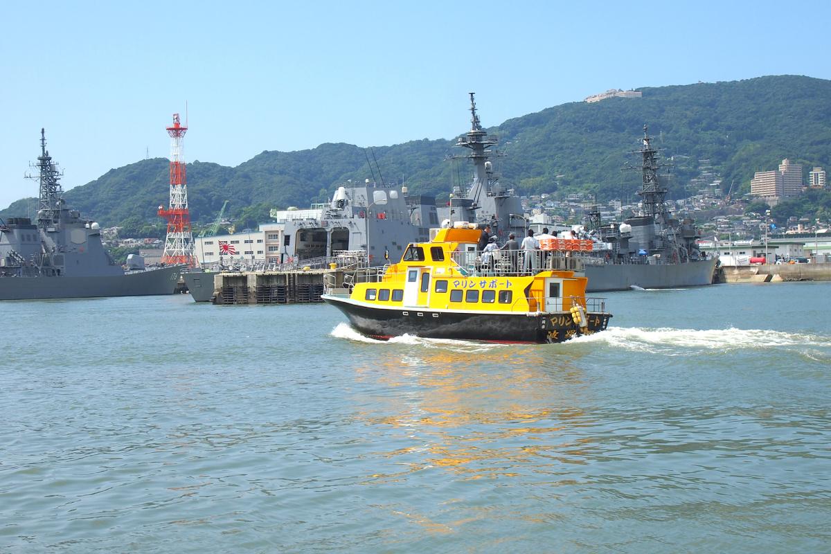 迫力の日本遺産を間近に！海風と歴史感じる「SASEBO軍港クルーズ」-1