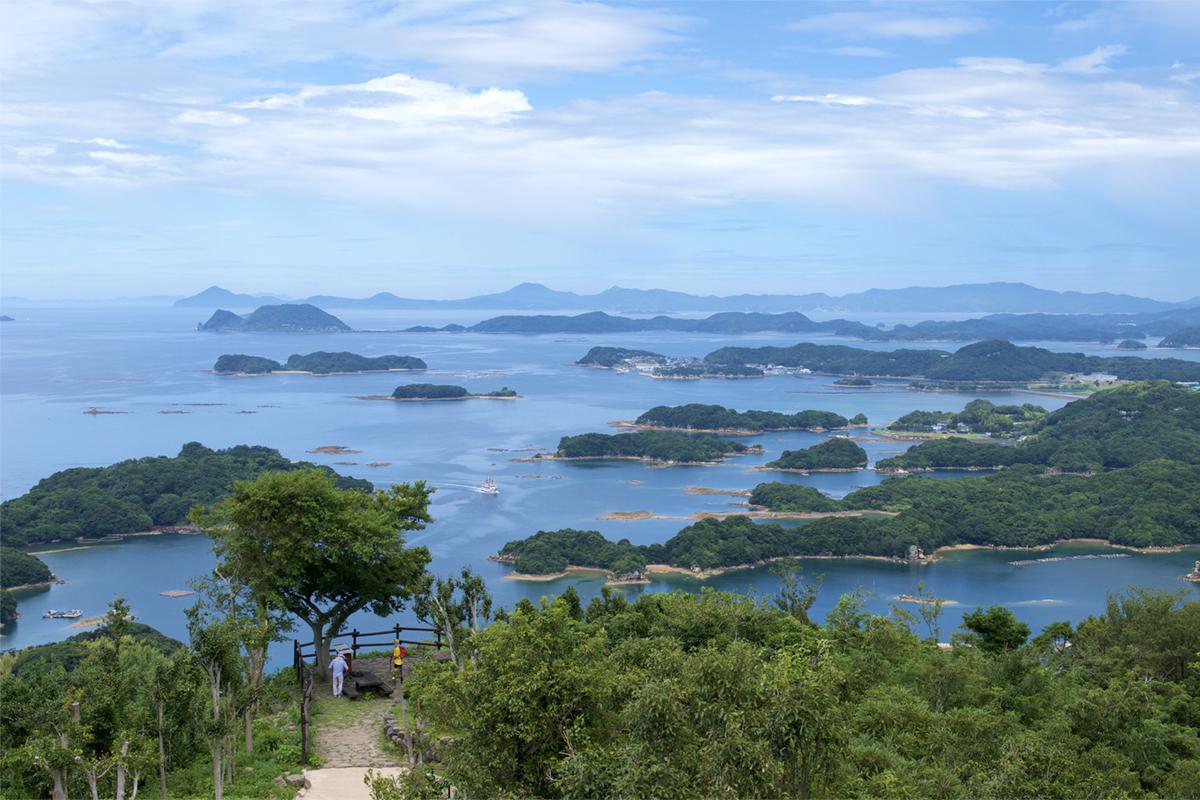 夕景を見るならここ「石岳展望台」-1