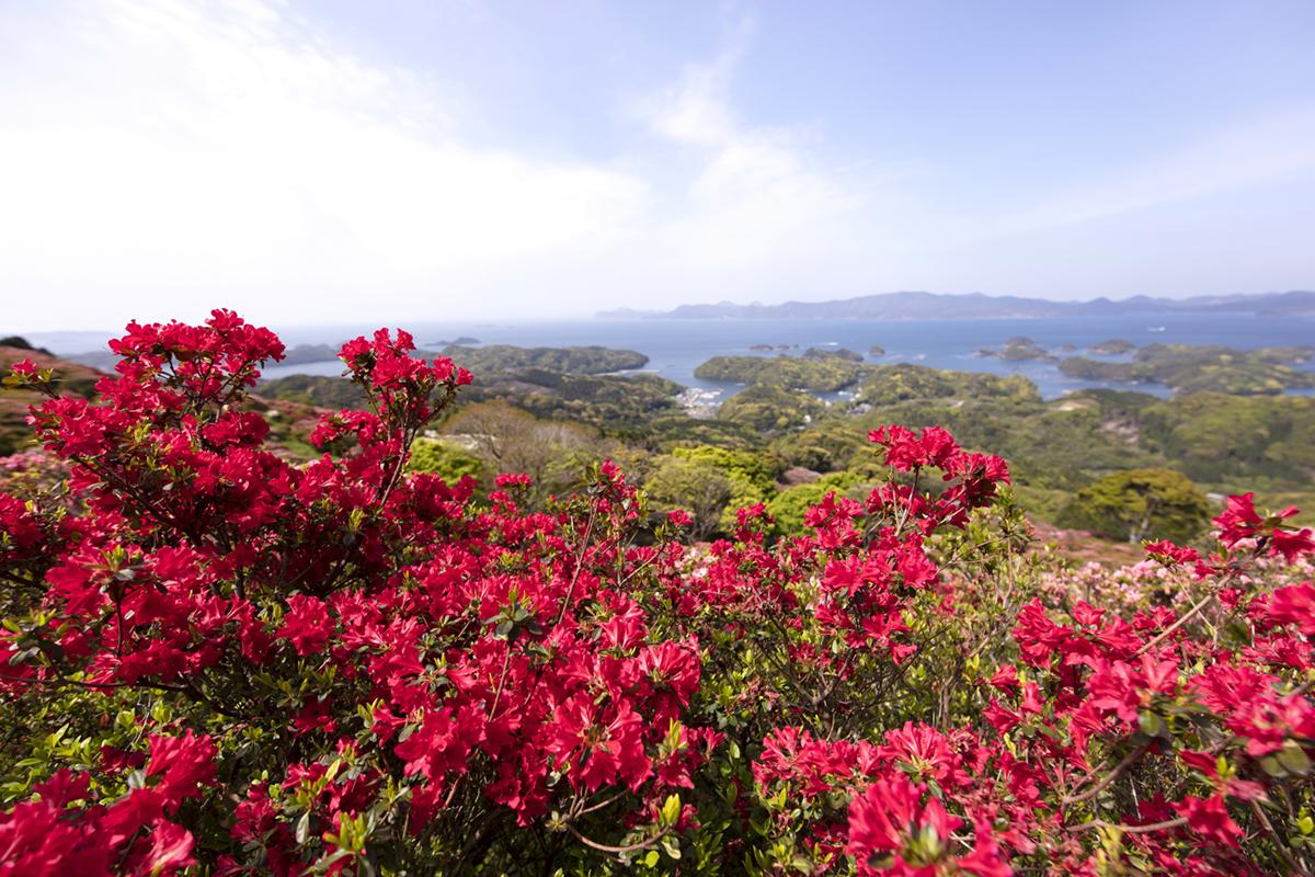 つつじと「九十九島」が織りなす絶景！「長串山公園」-2