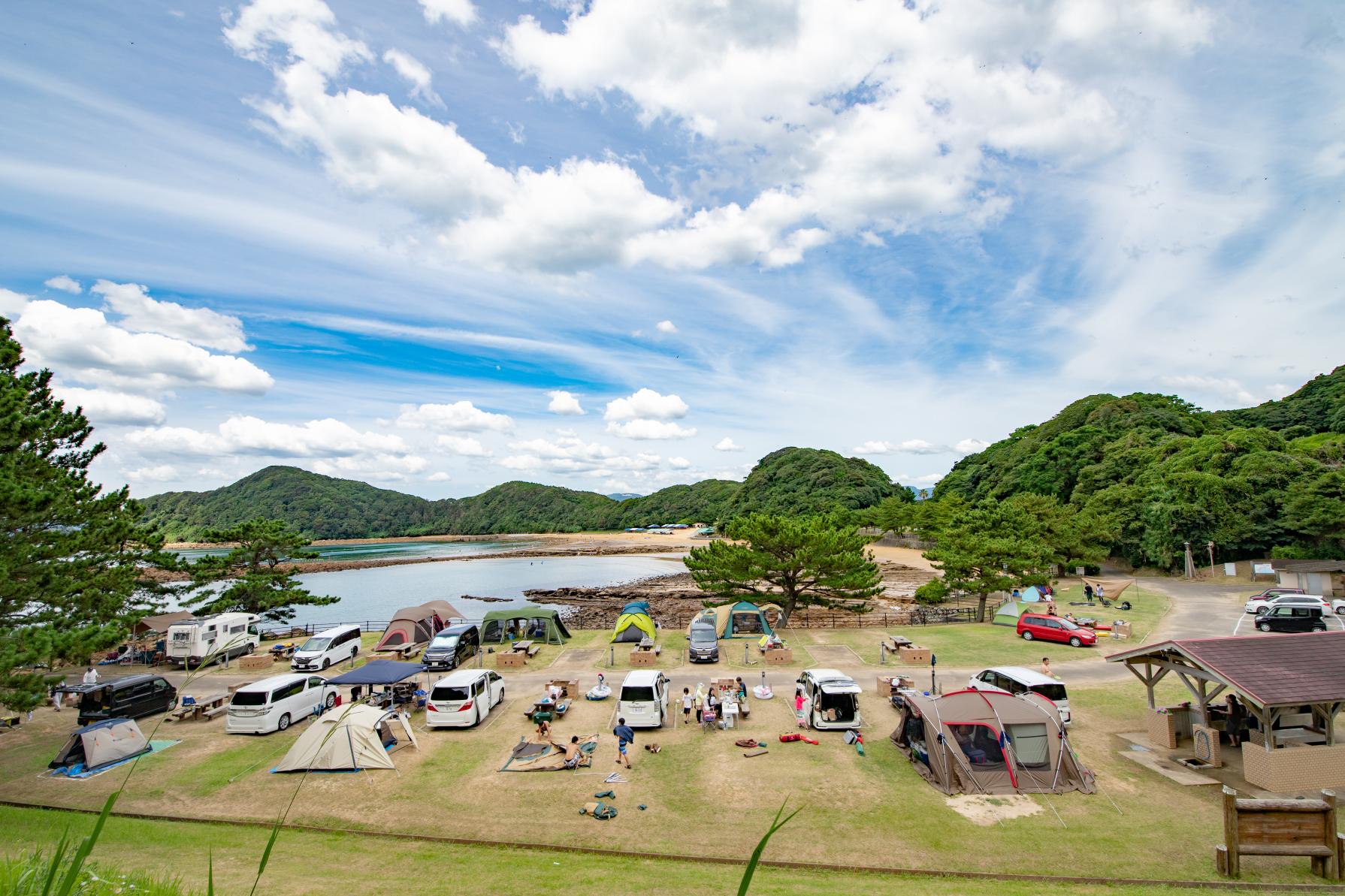 佐世保最大の海水浴場「白浜海水浴場」と「白浜キャンプ場」で海をたらふく楽しむ！-0