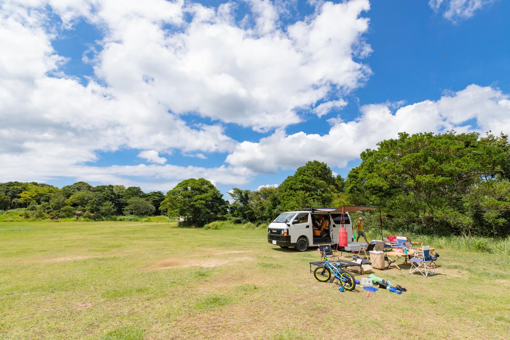 美しい森の中の湖畔で全力で遊ぶ♪「白岳自然公園キャンプ場」でのびのび山キャンプ-4