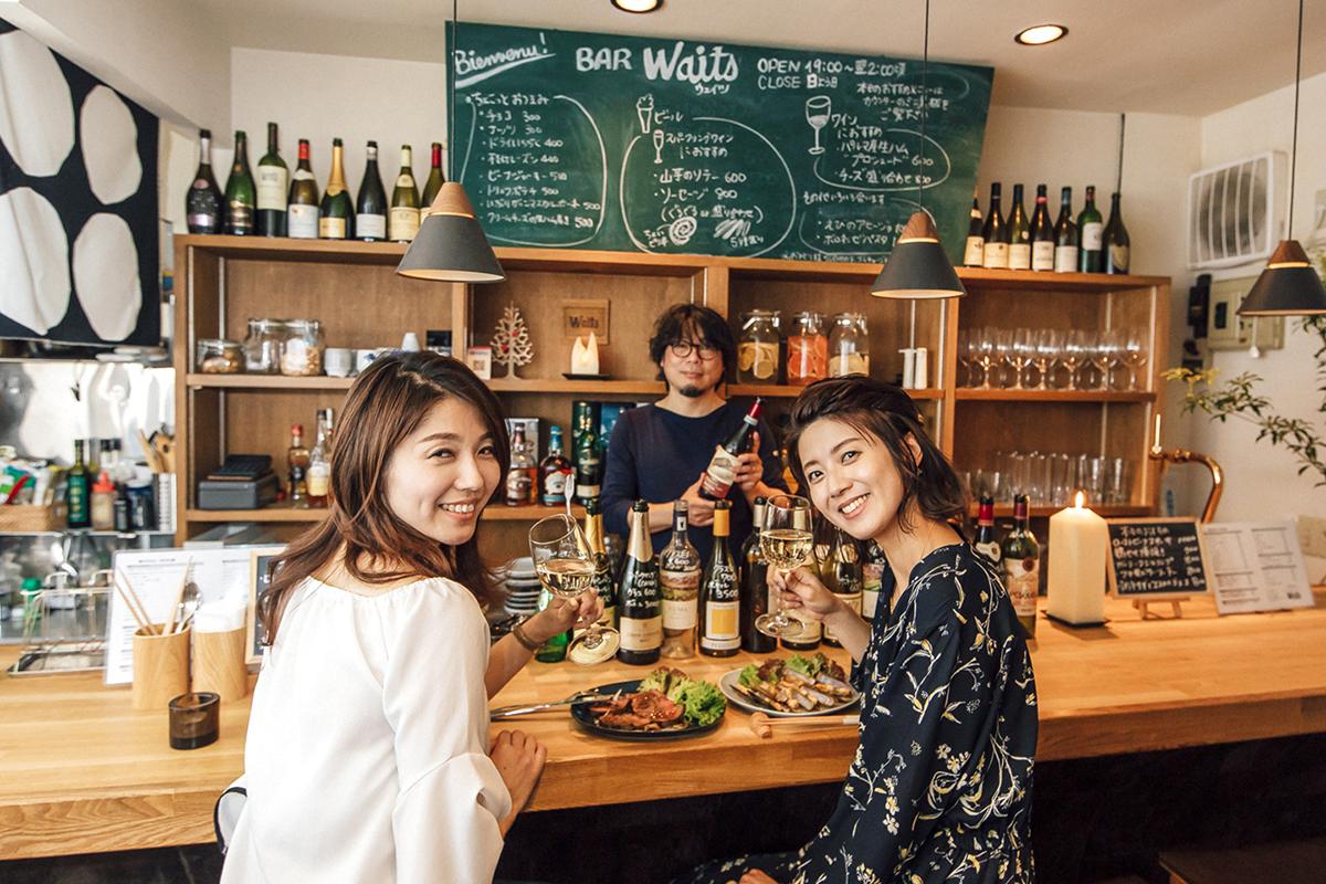 路地に佇む「Bar Waits」で佐世保食材とのマリアージュを楽しむ-0