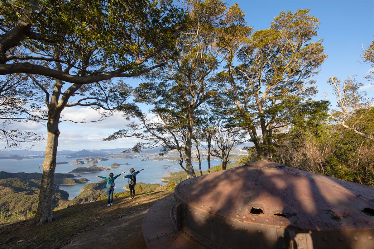 まるでUFOのような「丸出山堡塁観測所」-2