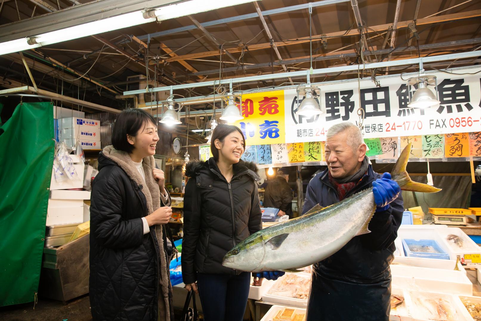 佐世保朝市｜佐世保観光の朝は朝市から 見どころ・楽しみ方ガイド-1