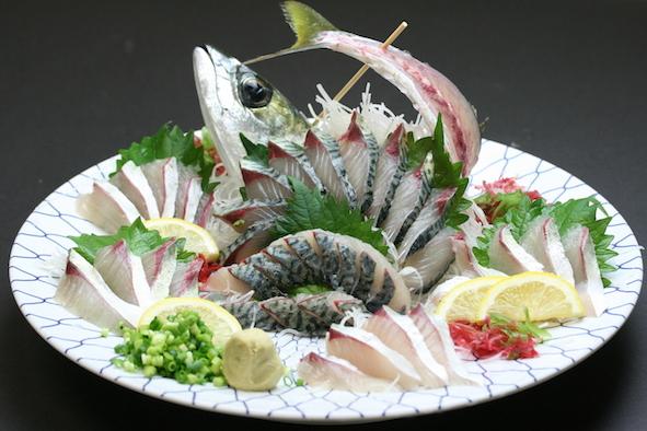 長崎ハーブ鯖の活造り-0