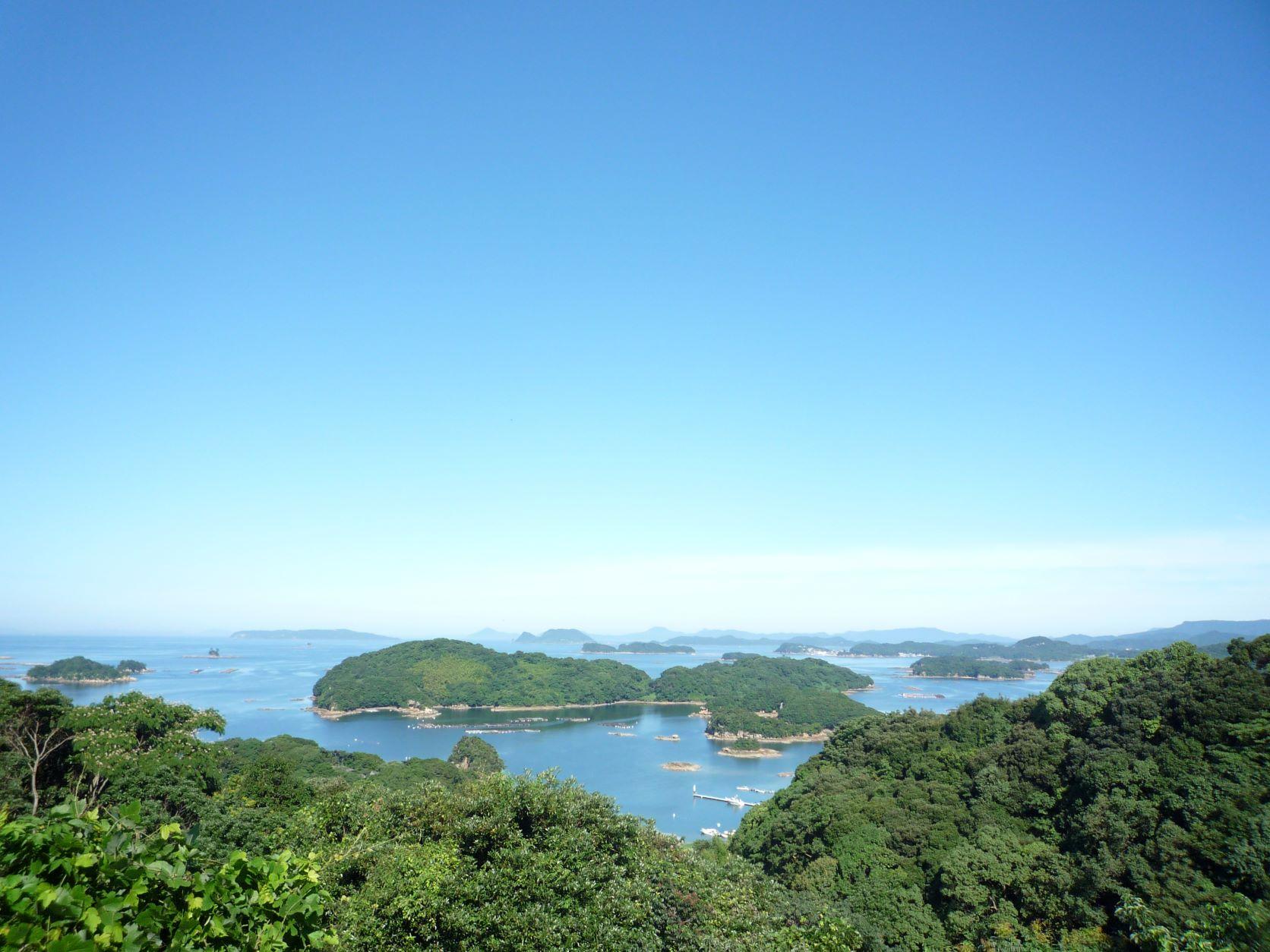 九十九島の景観を一望-0