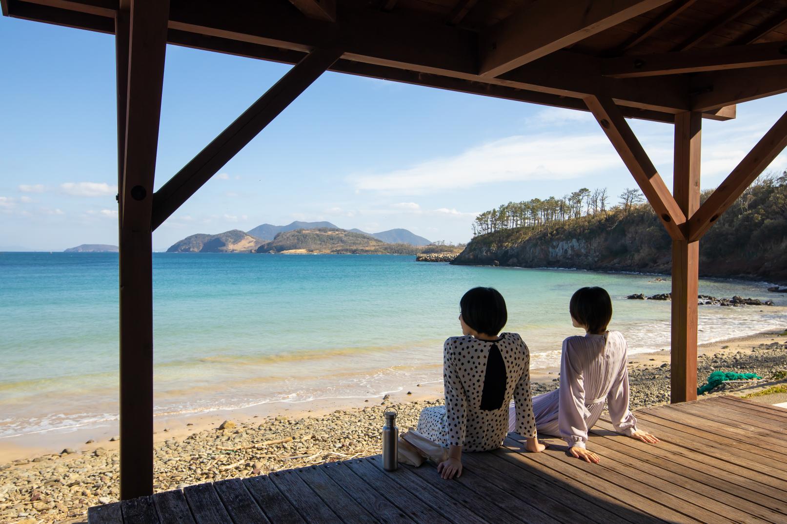 ＜小値賀＞柿の浜海水浴場-6