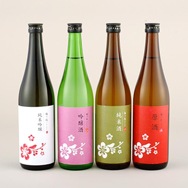【B賞】梅ヶ枝酒造地酒セット（5名様）-8