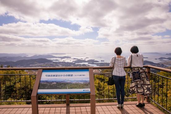 【タクシープラン】　港まち佐世保を弓張岳展望台から眺めるコース-3