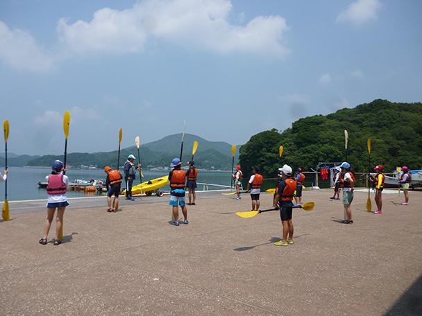 初心者向けカヤック教室（鹿町海洋スポーツ基地）-0