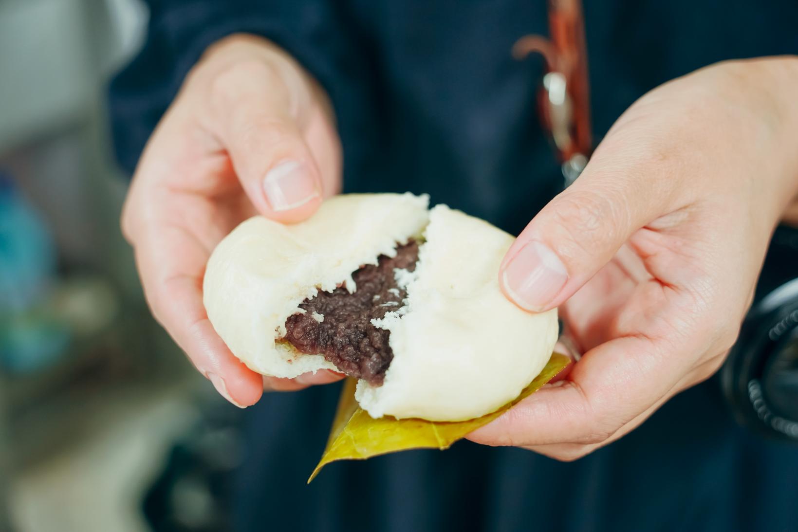 【黒島】ふくれ饅頭作り体験-9