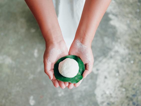 【黒島】ふくれ饅頭作り体験-4