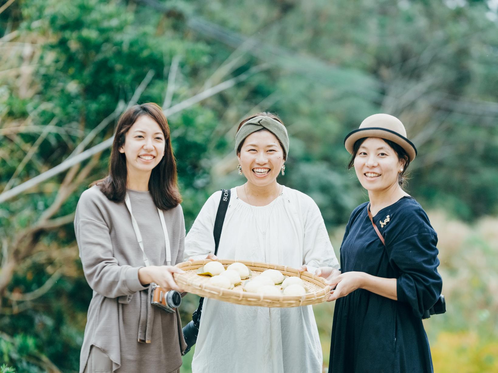 【黒島】ふくれ饅頭作り体験-7