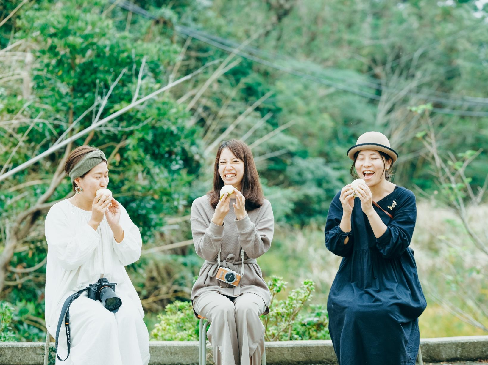 【黒島】ふくれ饅頭作り体験-8