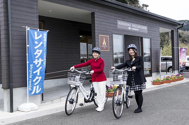 【黒島】電動自転車レンタサイクル-1