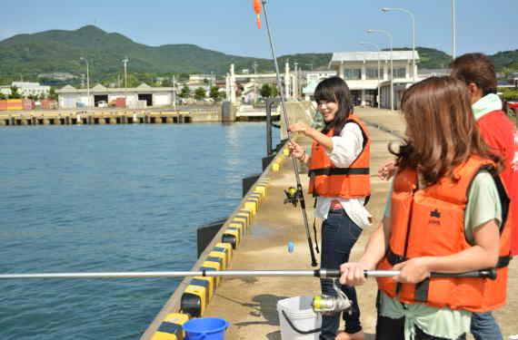 【宇久島】波止場釣り体験-1