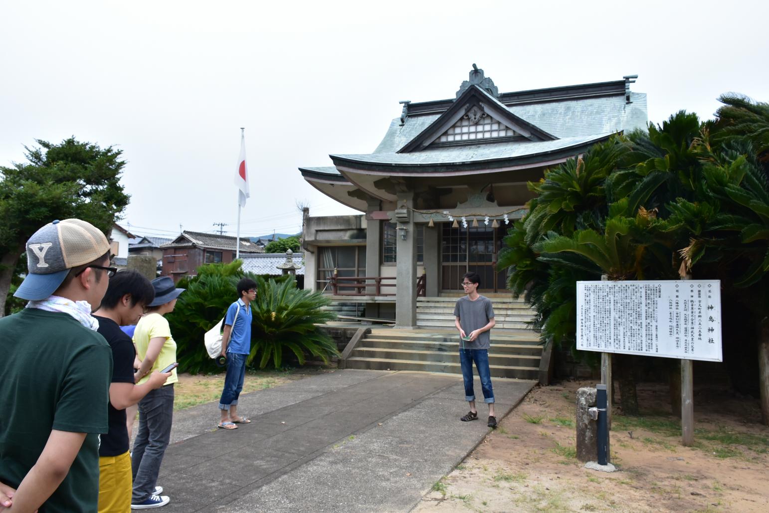 【宇久島】まち歩き体験-2