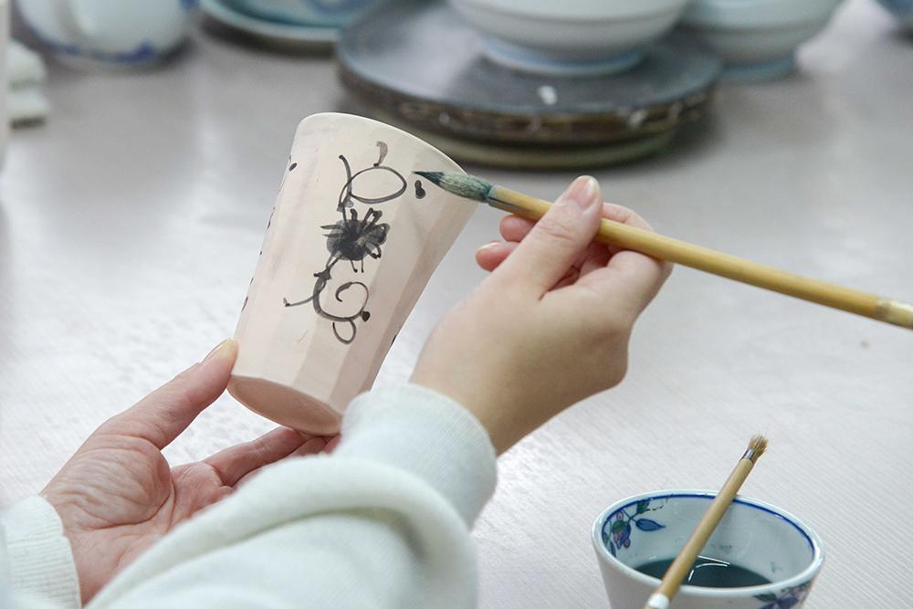 【海風旅。Experience】三川内焼絵付け体験-1