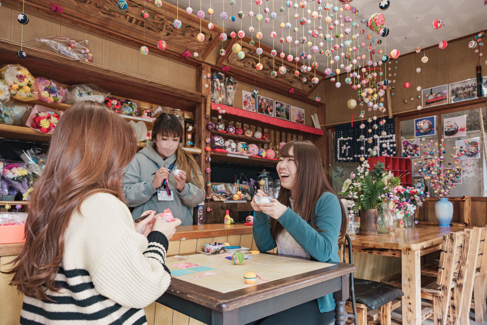 【海風旅。Experience】SASEBO招福バーガーまゆ玉キーホルダー作り体験-3