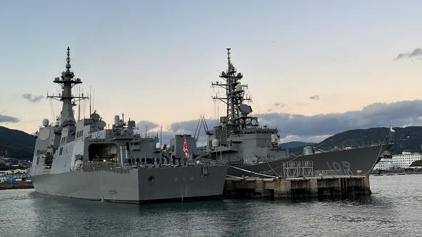 SASEBO軍港クルーズ　夕暮れ　特別便-3