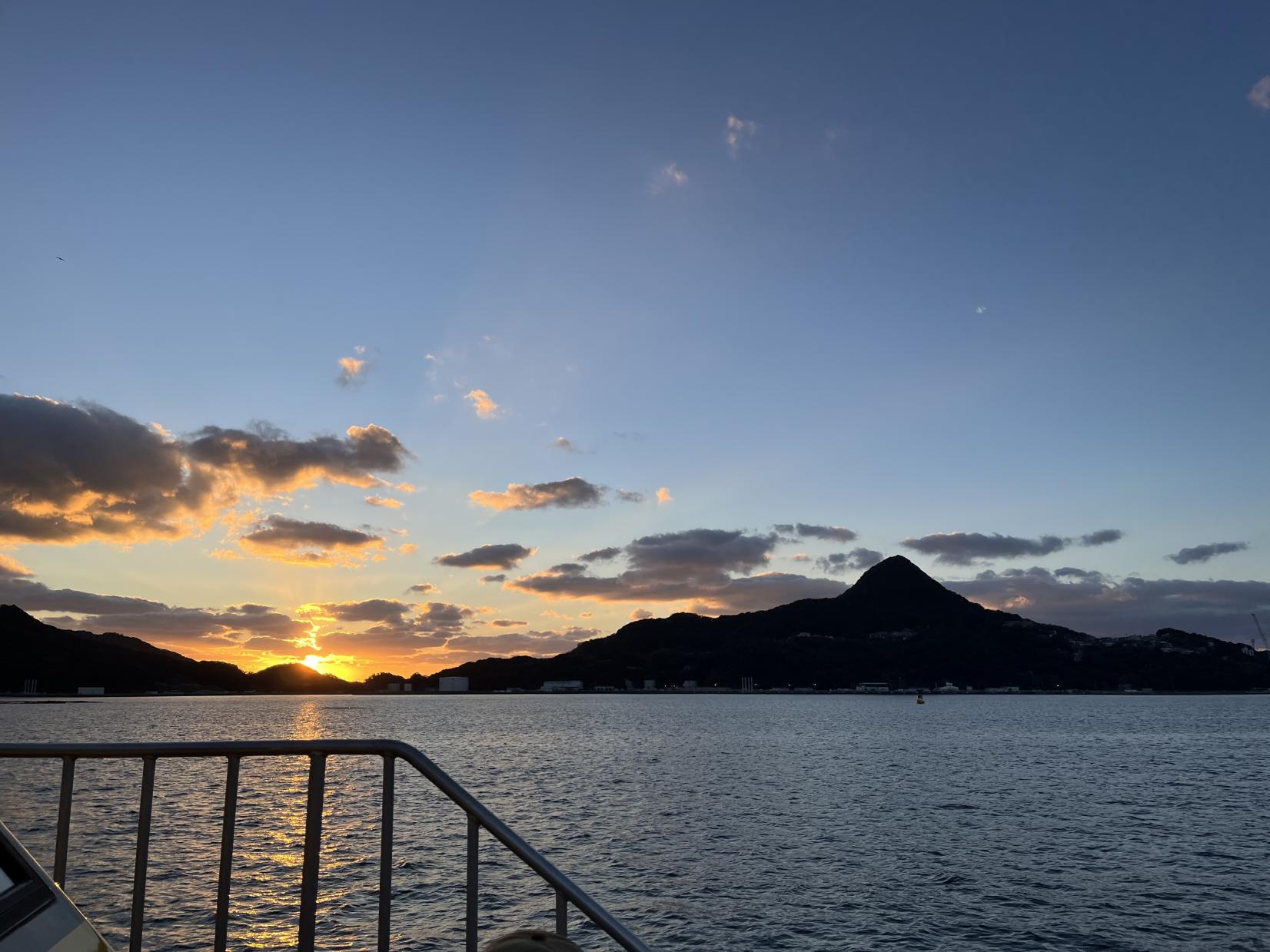 SASEBO軍港クルーズ　夕暮れ　特別便-5