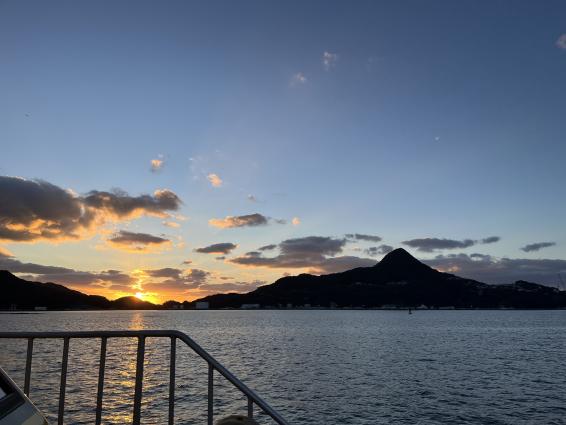 SASEBO軍港クルーズ　夕暮れ　特別便-5