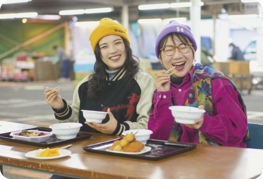 佐世保朝市メシ-2