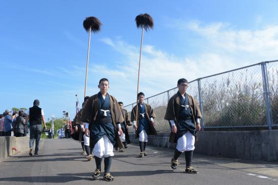 【宇久島】宇久島神社例大祭(しゃぐま棒引き)-1