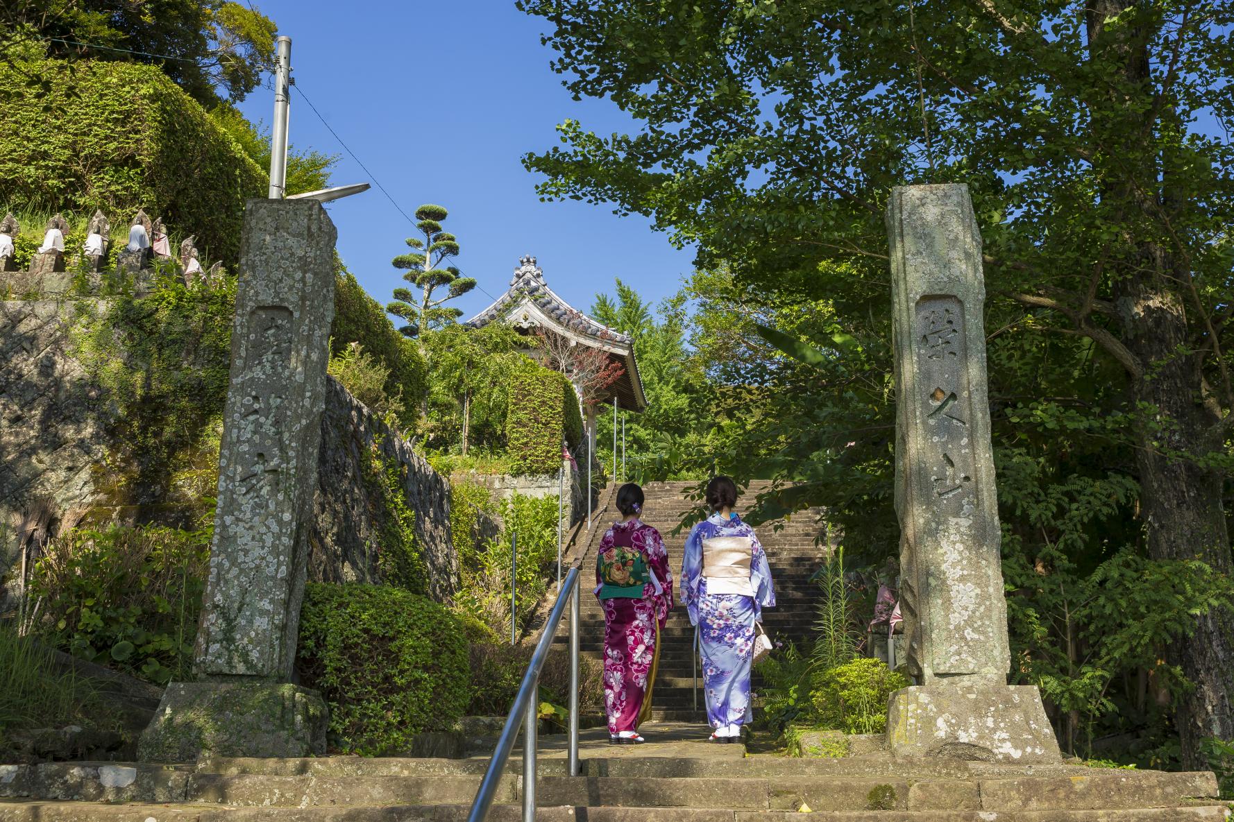 寿福寺「逆さ新緑」-4