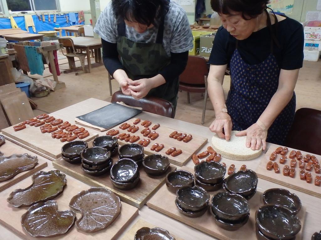 【小値賀】赤土焼き物体験-1